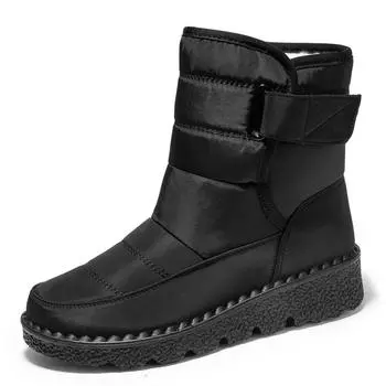 Женские модные универсальные водонепроницаемые ботильоны, нескользящие зимние ботинки, женская обувь, женские ботинки, легкая зимняя обувь 36