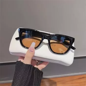 Женские модные высококачественные солнцезащитные солнцезащитные очки с солнцезащитным козырьком Мужские модные универсальные солнцезащитные очки