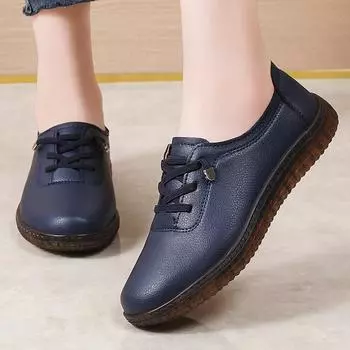 Женские мокасины из искусственной кожи для вождения, мокасины для ходьбы, повседневные удобные туфли-лоферы для женщин, на шнуровке, для бизнеса, офиса, платья, рабочая обувь 35 бежевый