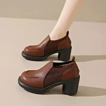 Женские мокасины из овчины эластичного трикотажа в стиле пэчворк без застежек на плоской подошве, каблук 5 см, повседневные женские мокасины на все сезоны, распродажа 35 чёрный