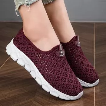 Женские мокасины, лоферы, повседневные туфли для ходьбы, летние черные легкие туфли для мам, большой размер EU: 36 чёрный