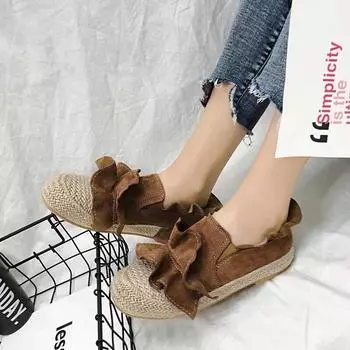 Женские мокасины, роскошные, элегантные, повседневные, для женщин, тренд 2024 года, удобные, на плоской подошве, для улицы, модные, для ходьбы, на низком каблуке, обувь 35 чёрный