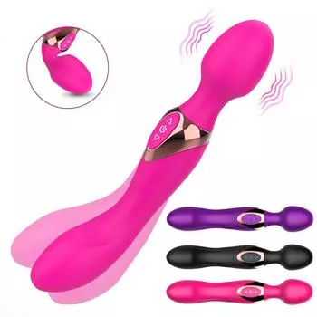 Женские мощные вибраторы с 10 скоростями для женщин, AV палочка для тела, точка G, клитор, соски, вагинальный стимулятор, массажеры для мастурбации, секс-игрушки