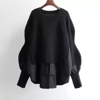 Женские мягкие и вощеные свитера с рисунком, женские свободные свитера-куртки в ленивом стиле One size fits all