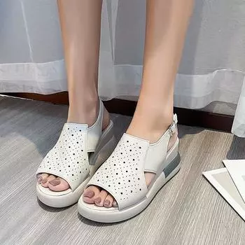 Женские мюли с декоративным каблуком 35 чёрный