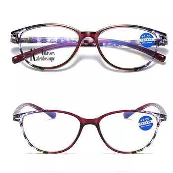 Женские мужские очки унисекс винтажная мода пребиопия анти-синий свет дальнозоркость очки для чтения 1.0/1.5/2.0/2.5/3.0/3.5/4.0 анти-усталость аксессуары +1.5 красный