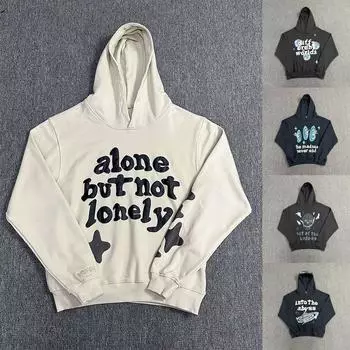 Женские мужские унисекс модные повседневные универсальные повседневные толстовки с круглым вырезом повседневные толстовки с длинным рукавом в стиле пэчворк M белый