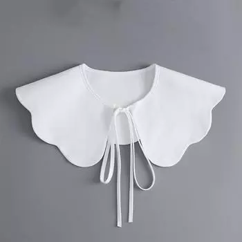 Женские накидки на плечи, накладные воротники, шарф, женские блузки, топы, накладной воротник, шаль, шейные украшения для девушек, съемные воротники, искусственные воротники