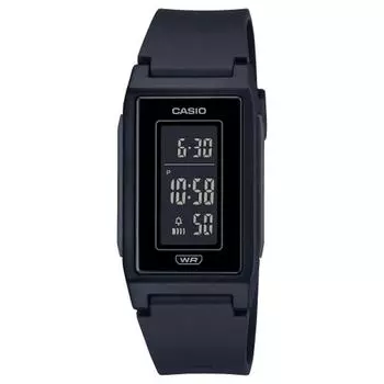 Женские наручные электронные часы Casio с уретановым ремешком LF-10WH-1D