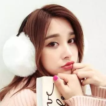 Женские наушники, необычные мягкие плюшевые женские наушники, очаровательные женские зимние наушники, грелки для ушей, подарки хаки