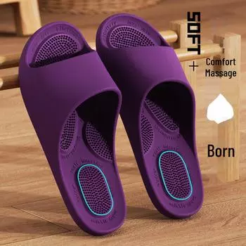 Женские нескользящие бесшумные тапочки для дома и ванной Size 38-39 [fits 37-38]