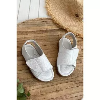 Женские нескользящие и анатомические подошвы белые сандалии из натуральной кожи повседневные качественные сандалии в стиле