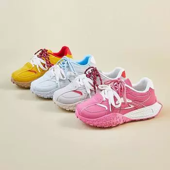 Женские нескользящие кроссовки на шнуровке, дышащие, для ходьбы, удобные кроссовки на платформе, кроссовки из искусственной кожи, легкие повседневные теннисные туфли для женщин 35 серый