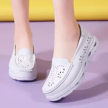 Женские нескользящие туфли на воздушной подушке с мягкой подошвой 34