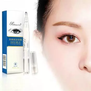 Женские невидимые двойные веки, не клеящиеся, прозрачные, суперэластичные, складные, инструменты для укладки больших глаз 1PC