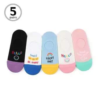 Женские невидимые мокасины Smile Mood BE 15 22 - 25 cm