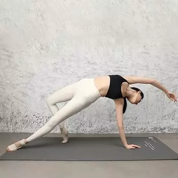 Женские носки для занятий балетом и йогой с нескользящим носком, противоскользящие носки для пилатеса, захват для лодыжки as the picture