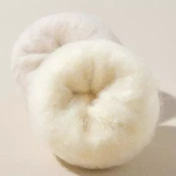 Женские носки шерстяные осенне-зимние теплые снежные толстые плюшевые мохнатые мягкие послеродовые чулки носки для сна бежевый