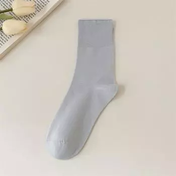 Женские носки тонкие летние новые однотонные цветные простые носки до щиколотки повседневные для девушек модные простые дышащие антипиллинговые свободные носки One Size