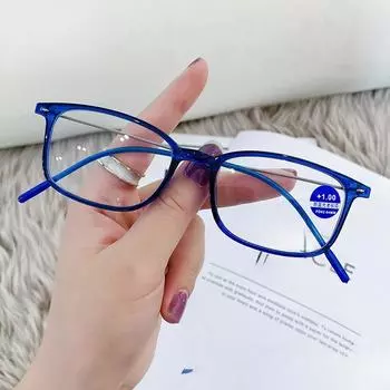 Женские новые модные очки для чтения TR90, женские гибкие модные очки для пресбиопии, уличные сверхлегкие очки по рецепту 1