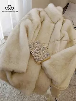 Женские новые модные шубы, женские осенне-зимние топы, модные элегантные толстые теплые куртки из искусственного меха для женщин, женская одежда one size