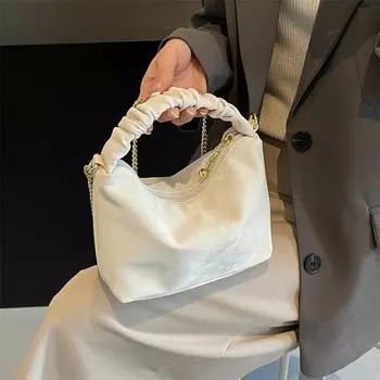 Женские новые модные сумки через плечо из искусственной кожи с цепочкой, роскошные дизайнерские сумки-кошельки, брендовые сумки через плечо на весну и лето