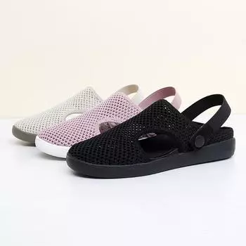 Женские новые сандалии дышащая повседневная обувь больших размеров повседневная обувь 35 чёрный