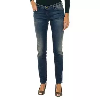 Женские облегающие длинные джинсы 6X5J06-5D06Z 23-USA синий