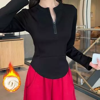 Женские облегающие толстовки однотонные весна осень фитнес йога спортивные топы женские толстовки с капюшоном на молнии женские повседневные пуловеры S белый