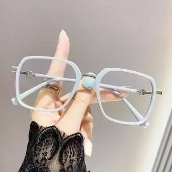 Женские очки для чтения с полной оправой высокого класса и высокой четкости, блокирующие синий свет, для дали, ультралегкие женские очки 0