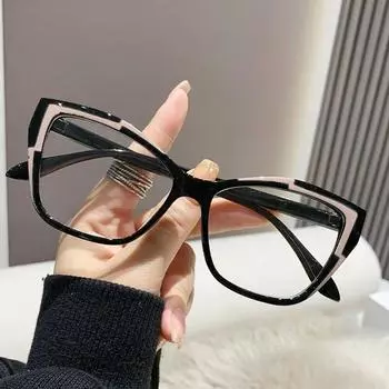 Женские очки, оптические очки, блокирующие синий свет, дизайнерские очки «кошачий глаз», прозрачные женские модные очки