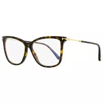 Женские очки Tom Ford с магнитной клипсой TF5824B 052 Гавана Золото 56 мм 052
