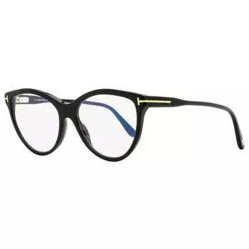 Женские очки Tom Ford с магнитной клипсой TF5772B 001 Черные, 55 мм 001
