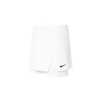 Женские однотонные дышащие быстросохнущие теннисные шорты-трапеции Nike Dri-FIT, белые DH9780-100 XS