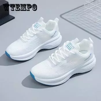 Женские однотонные кроссовки ComfortFit — сверхлегкие, с мягкой подошвой, дышащие, без застежки, низкие, спортивные, для фитнеса на каждый день 36