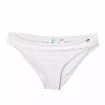 Женские однотонные плавки бикини на шпильке ПРОТЕСТ S белый