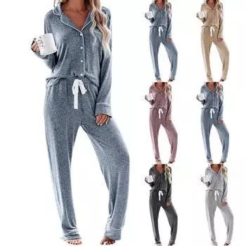 Женские однотонные повседневные брюки с высокой талией и шнуровкой, эластичные облегающие длинные удобные брюки с карманами S