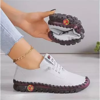 Женские однотонные повседневные кроссовки, нескользящие дышащие мягкие кроссовки с низким верхом на шнуровке, универсальная удобная обувь на каждый день 37 серый