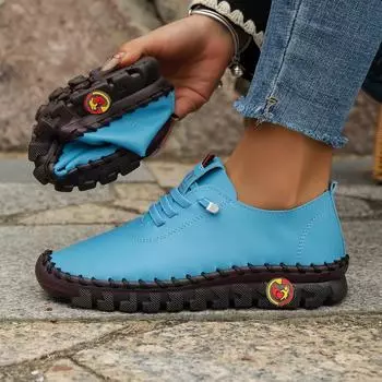 Женские однотонные повседневные кроссовки, нескользящие дышащие мягкие кроссовки с низким верхом на шнуровке, универсальная удобная обувь на каждый день 36 белый