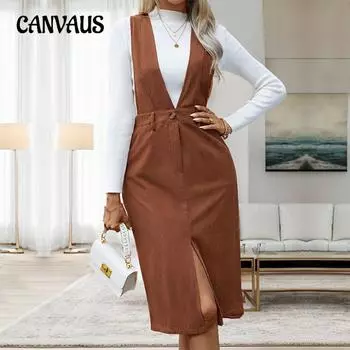 Женские однотонные повседневные платья миди сзади женские платья S коричневый/кофейный