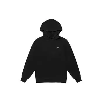 Женские однотонные пуловеры с капюшоном на флисовой подкладке Vans, черные VN0A5LKJBLK XXL