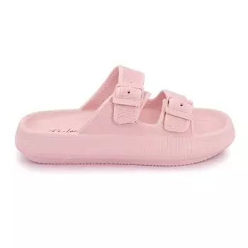 Женские однотонные шлепанцы DEELUXE 74 38 розовый