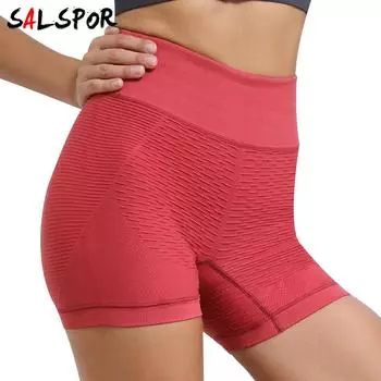 Женские однотонные спортивные колготки для фитнеса и йоги с высокой талией, леггинсы, шорты