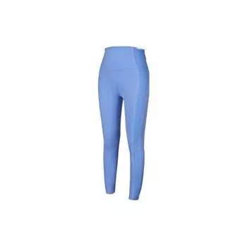 Женские однотонные спортивные леггинсы с высокой талией Nike, синие DD5544-478 M