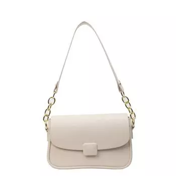 Женские однотонные сумки через плечо с внутренним отделением на молнии, сумки из ПУ высокого качества