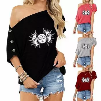 Женские однотонные топы с короткими рукавами и блузкой с боковой сборкой, футболка