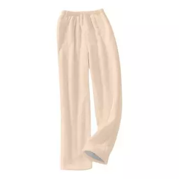 Женские осенне-зимние клетчатые брюки полной длины, спортивные брюки L бежевый