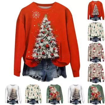 Женские осенне-зимние топы, женская толстовка с длинными рукавами, повседневные флисовые топы с круглым вырезом, свободный крой, половер L белый