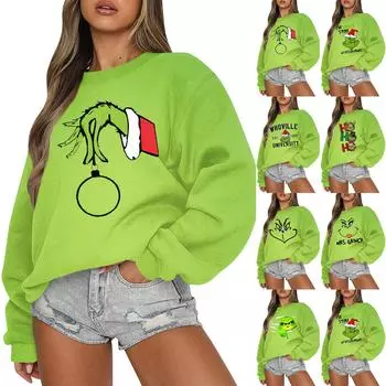 Женские осенне-зимние топы, женская толстовка с длинными рукавами, повседневные флисовые топы с круглым вырезом, свободный крой, половер XL