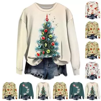 Женские осенне-зимние топы, женская толстовка с длинными рукавами, повседневные флисовые топы с круглым вырезом, свободный крой, половер L